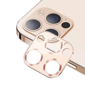 Προστασία Κάμερας Usams Camera Lens Glass for iPhone 12 Pro Metal Gold