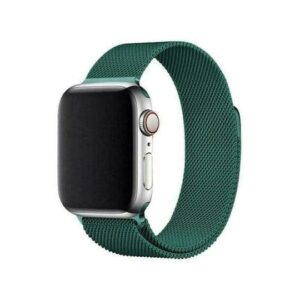 Λουράκι Hurtel Magnetic Strap Watchband for Apple Watch 7 41mm Magnetic Band Bracelet Green