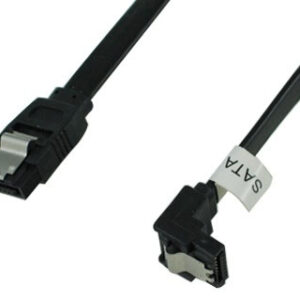 Oem Καλώδιο SATA 7-pin/7-pin,Black, 0.2m