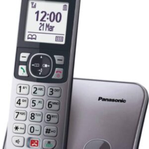 Ασύρματο Τηλέφωνο Panasonic Dect KX-TG6851 Grey