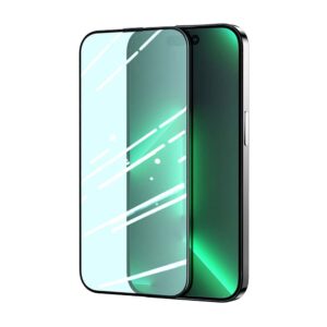 Προστασία Οθόνης Κινητού Joyroom Knight Green Glass for iPhone 14 Pro Max with Full Screen Anti Blue Light Filter