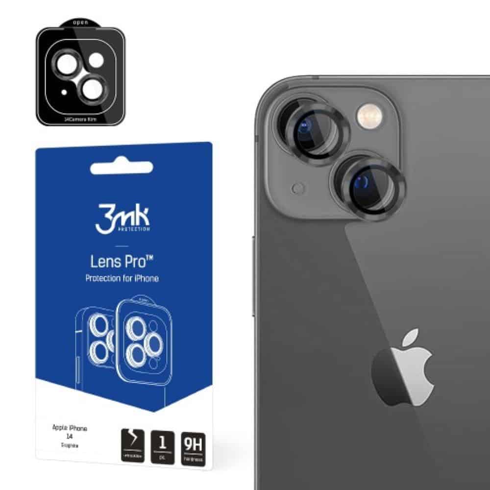 Προστασία Κάμερας 3mk Hybrid Glass Lens Pro for iPhone 14 Plus 6.7" Camera Graphite