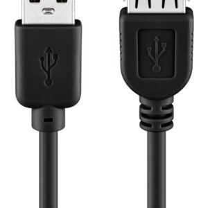 Goobay High Speed USB Cable USB 2.0(M) to USB 2.0(F) 5m BLack