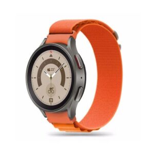 Λουράκι Tech-Protect Nyulon Pro for Samsung Galaxy Watch 4/5/5 Pro 40/42/44/45/46mm Orange