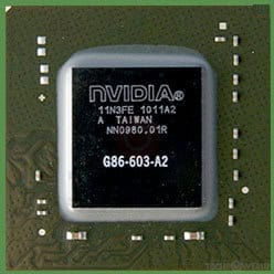 Chip Original Nvidia G86-603-A2