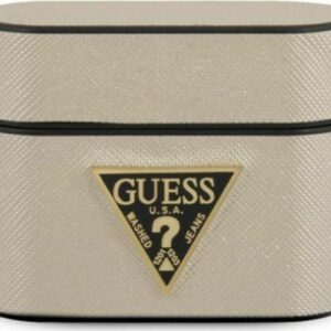 Θήκη Airpod Guess for AirPods Pro Cover Beige Saffiano