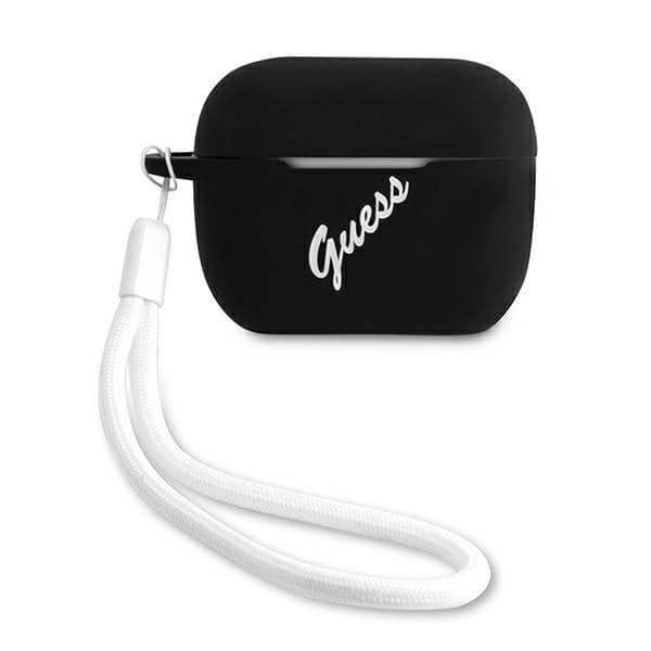 Θήκη Airpod Guess Silicone Vintage for AirPods Pro Cover Black White