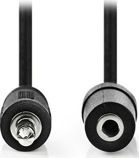 Καλώδιο Nedis 3.5mm male - 3.5mm female Μαύρο 2m