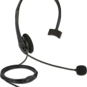 Ακουστικό DeLock Mono Lightweight On Ear Multimedia Black