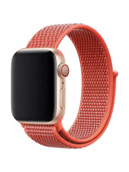 Λουράκι Devia Strap Deluxe Sport3 for Apple Watch 49mm/ 45mm/ 44mm/ 42mm Nectarine