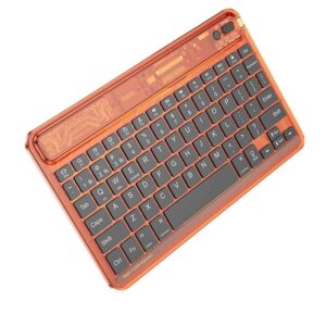 Πληκτρολόγιο Hoco Wireless Bluetooth Keyboard Tranparent Discovery S55 Citrus