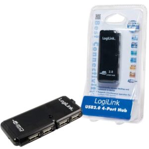 LogiLink Hub USB2.0 4Port Passive Grey