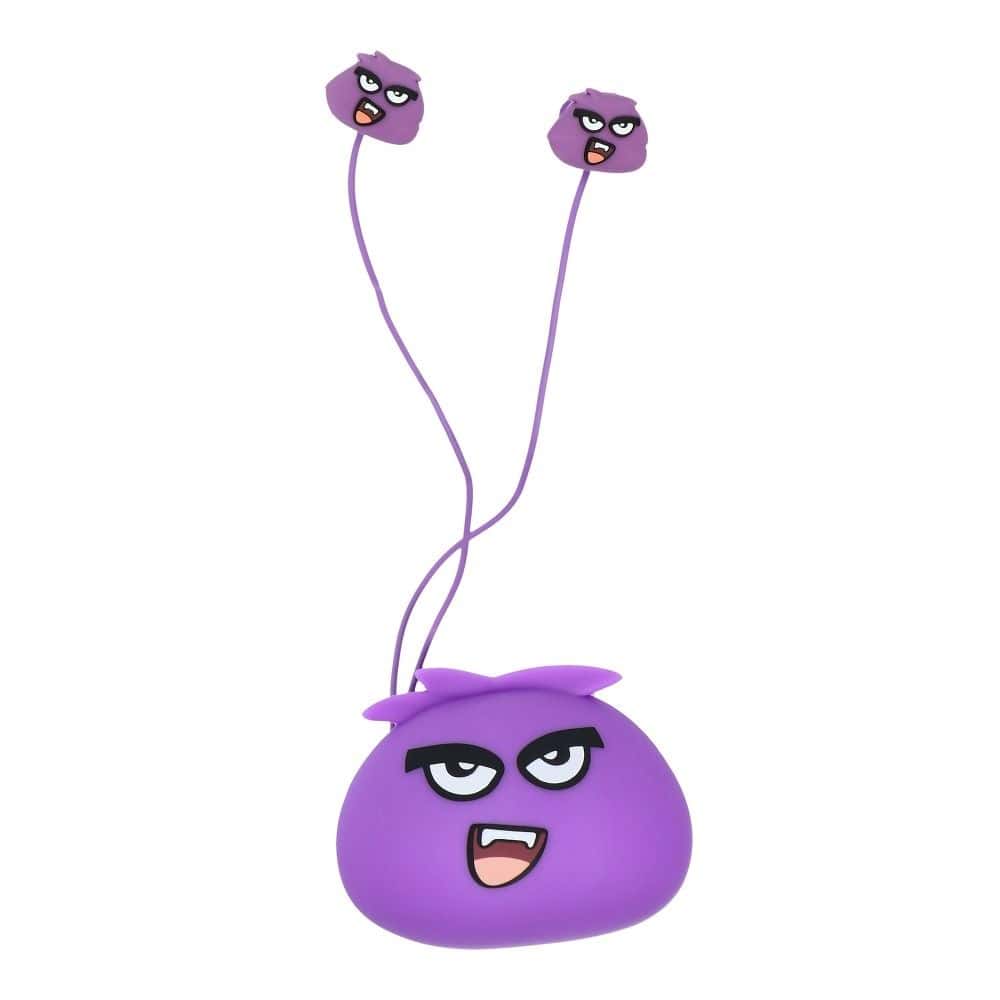 Ακουστικό Oem Jellie Monster Tiger YLFS-01 Jack 3,5mm Purple