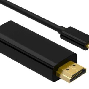 Powertech Cable HDMI Male - USB-C Male 1m Μαύρο