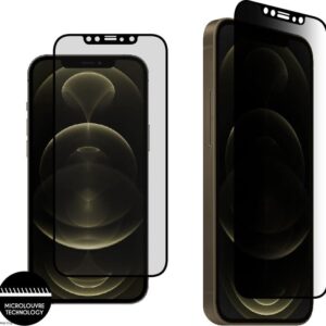 Προστασία Οθόνης Κινητού Idol 1991 Premium Privacy Tempered Glass Black for iPhone 12 / 12 Pro