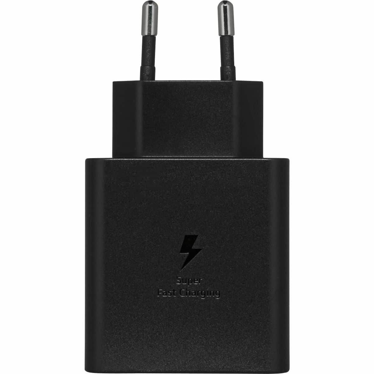 Φορτιστής κινητού Samsung με Θύρα USB-A και Θύρα USB-C 35W Black - Image 2