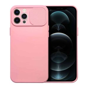 Θήκη κινητού Forcell Slide for iPhone 12 Pro Light Pink