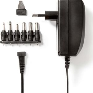 Φορτιστής AC/DC Nedis Ρυθμιζόμενο Universal Τροφοδοτικό 12V 2.25A 27W με σετ βυσμάτων (ACPA007)