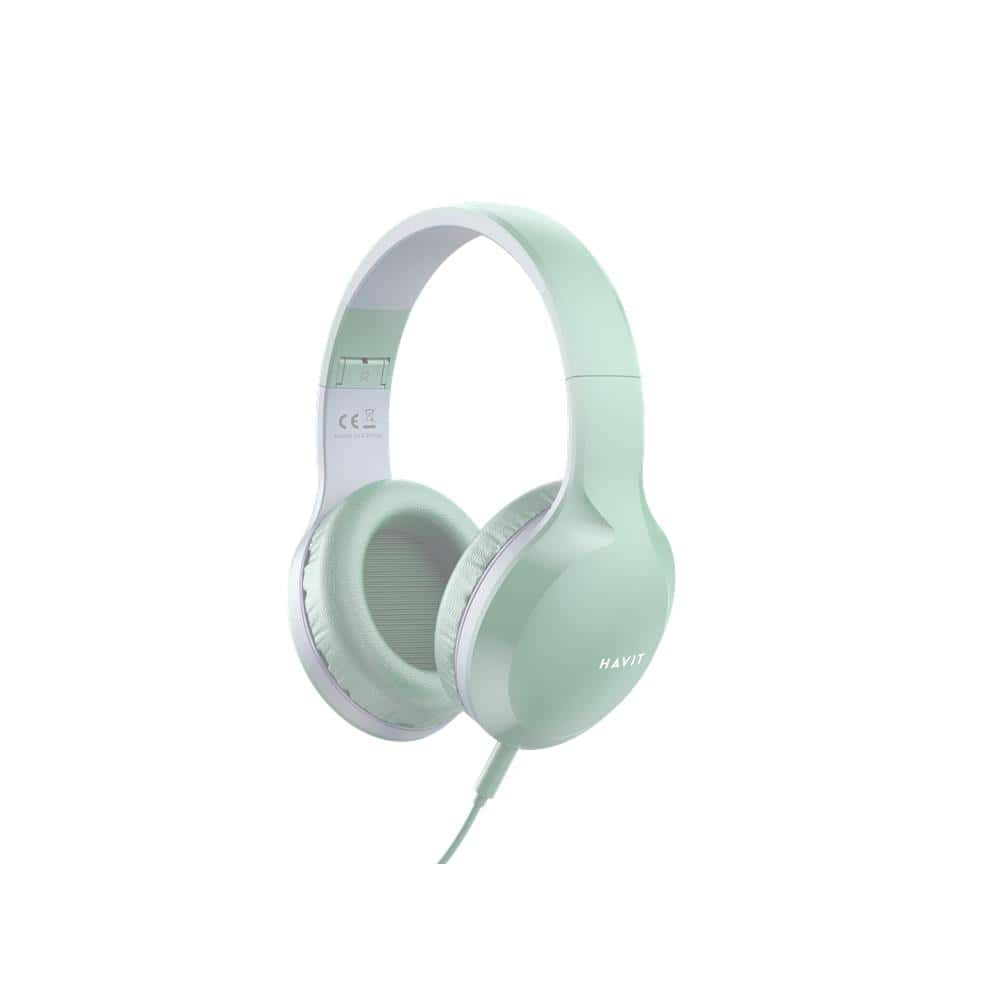 Ακουστικό Havit Wired Headphones H100d Over-Ear Green