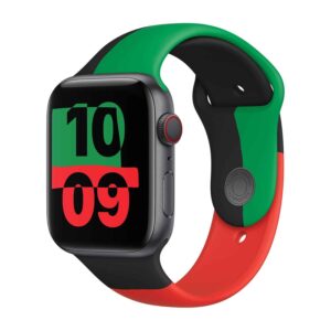 Λουράκι Apple Watch Sport Band Regular 42/44/45mm Black Unity