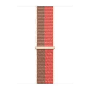 Λουράκι Apple Sport Loop Υφασμάτινο for Apple Watch 42/44/45mm Pink Pomelo/Tan