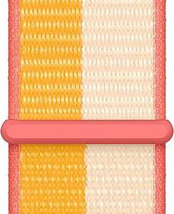 Λουράκι Apple Sport Loop Υφασμάτινο for Apple Watch 42/44/45mm Maize/White