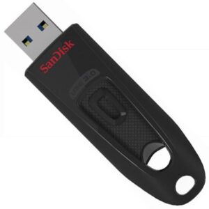 Flash Disk Sandisk Ultra 64GB USB 3.0 Stick Black