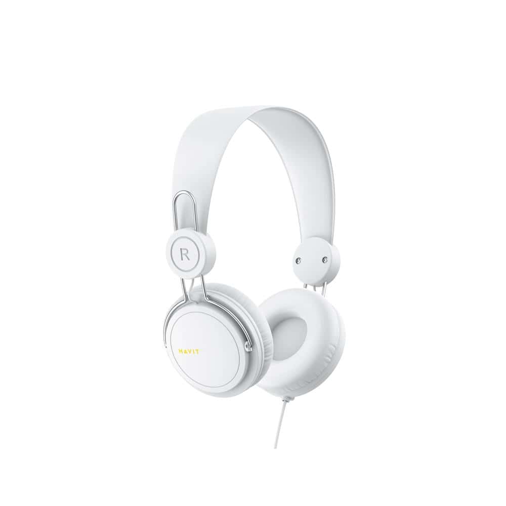 Ακουστικό Havit Wired Headphones HV-H2198D Over-Ear White