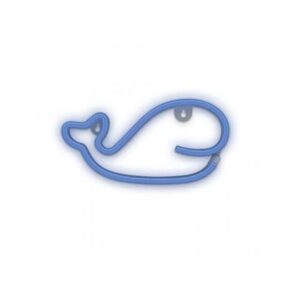 Forever Light Neon LED Light Whale Blue USB & Battery