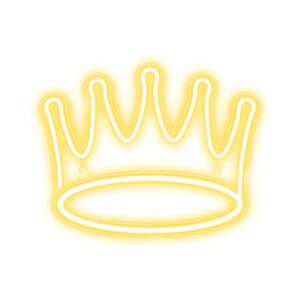 Neolia Neon Plexi LED Crown Warm White