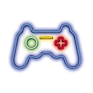 Forever Light Neon Plexi LED Gamepad Multicolor