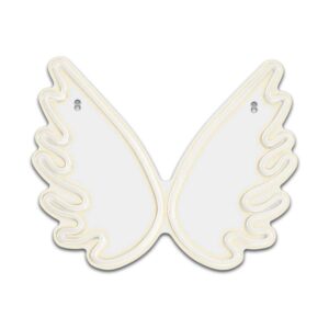 Forever Light Neon Plexi LED Wings White