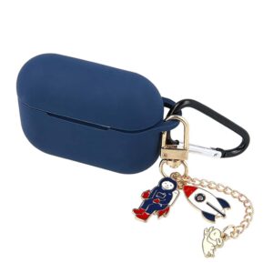 Θήκη Airpod Oem for Airpods / Airpods 2 with Pendant Dark Blue