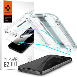 Προστασία Οθόνης Κινητού Spigen Glas.Tr EZ Fit 2-Pack for iPhone 15 Pro