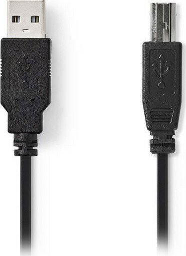 Nedis USB 2.0 Cable USB-A male - USB-B male 2m - Image 2