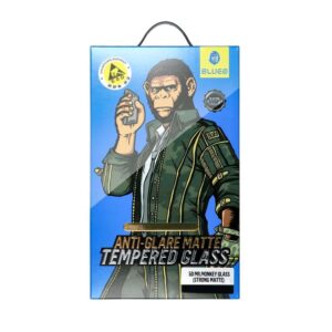 Προστασία οθόνης κινητού Mr. Monkey 5D Tempered Glass for Apple iPhone 15 Pro Max Black (Strong Matte)