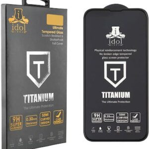 Προστασία οθόνης κινητού Idol 1991 0.25mm Full Glue Full Face Tempered Glass Μαύρο for Redmi A1/A2