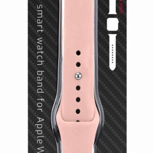 Λουράκι Swissten Apple Watch 42-44mm Silicone Band Pink