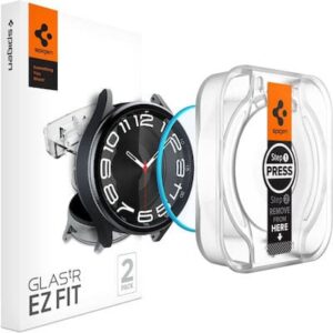 Προστασία Οθόνης Smartwatch Spigen GLAS.TR EZ-FIT 2 Pack for Galaxy Watch 6 Classic (43mm)