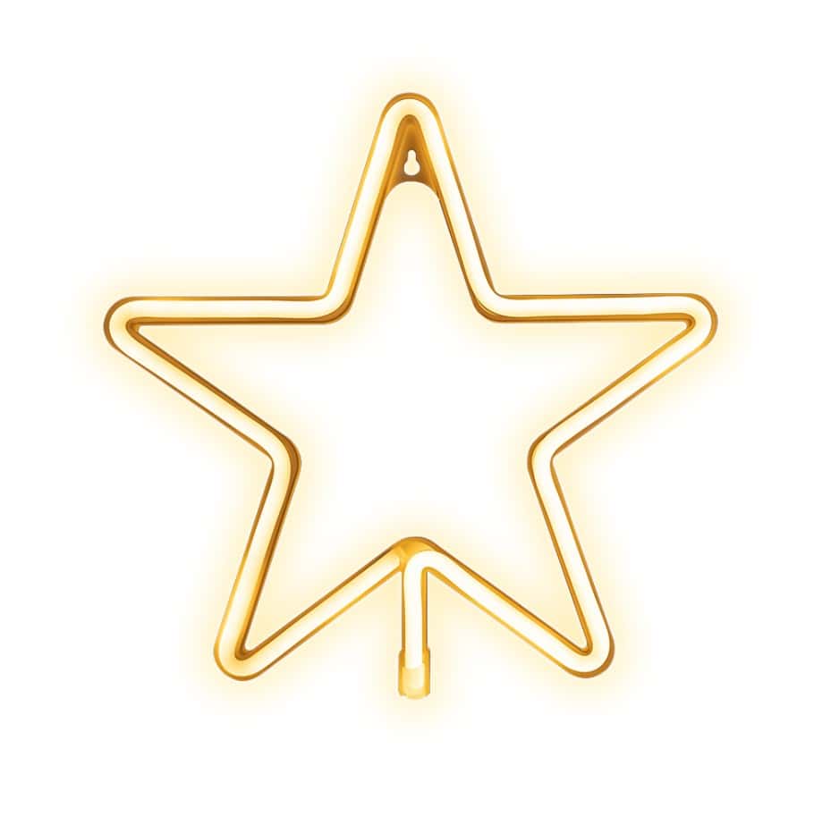 Forever Light Neon Led Christmas Pentastar Warm White