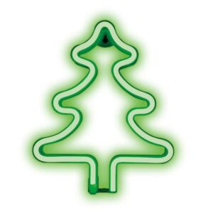 Forever Light Neon Led Christams Tree Green