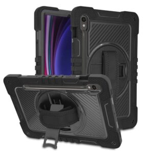 Θήκη Tablet Techsuit StripeShell 360 for Samsung Galaxy Tab S9 Plus Black