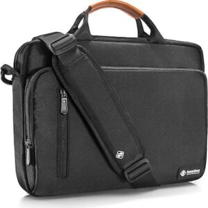 Τσάντα Ώμου / Χειρός Tomtoc Defender Laptop Briefcase with Shoulder Strap Ultra Protection 14″ Black