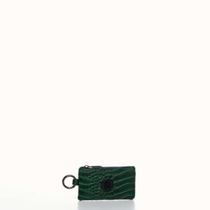 Πορτοφόλι Christina Malle Keychain Croco Green