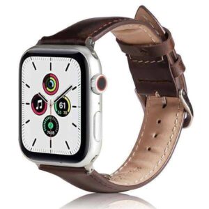 Λουράκι Beline for Apple Watch 38/40/41mm Leather Brown