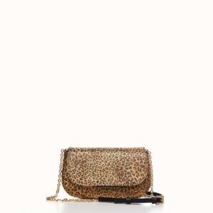 Τσάντα Christina Malle Saddle Bag Gold Leopard