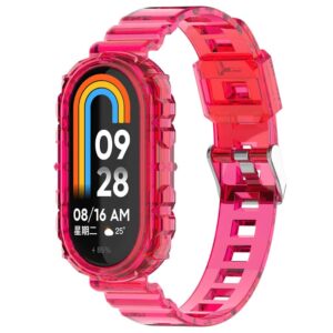 Λουράκι Techsuit Watchband for Xiaomi Mi Band 8 / 8 NFC Rose Red