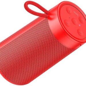Ηχείο Hoco Wireless Speaker Sports Bluetooth 5.0, FM, TF Card, U Disk, AUX, TWS, 5W, 1200mAh Red