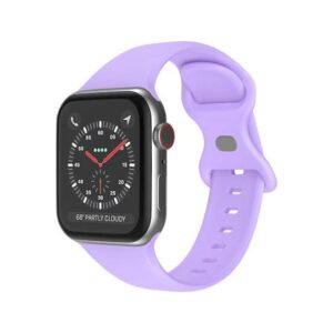 Λουράκι Techsuit Watchband for Apple Watch 4/5/6/7/8/9/SE/SE 2/Ultra/Ultra 2 42/44/45/49mm Purple