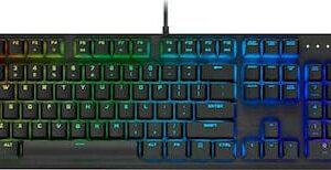 Πληκτρολόγιο Corsair K60 Pro RGB Cherry Viola Wired Black